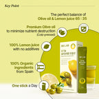 (Bundle) Extra Virgin Olive Oil 65% + Lemon 35% Dual Shot (20g*20sticks)