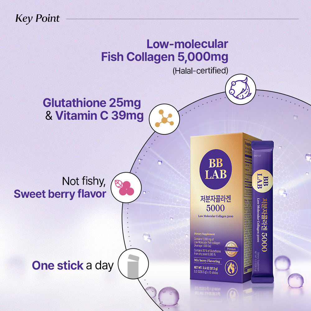 BB LAB Low Molecular Collagen 5000 6.5g*15Sticks