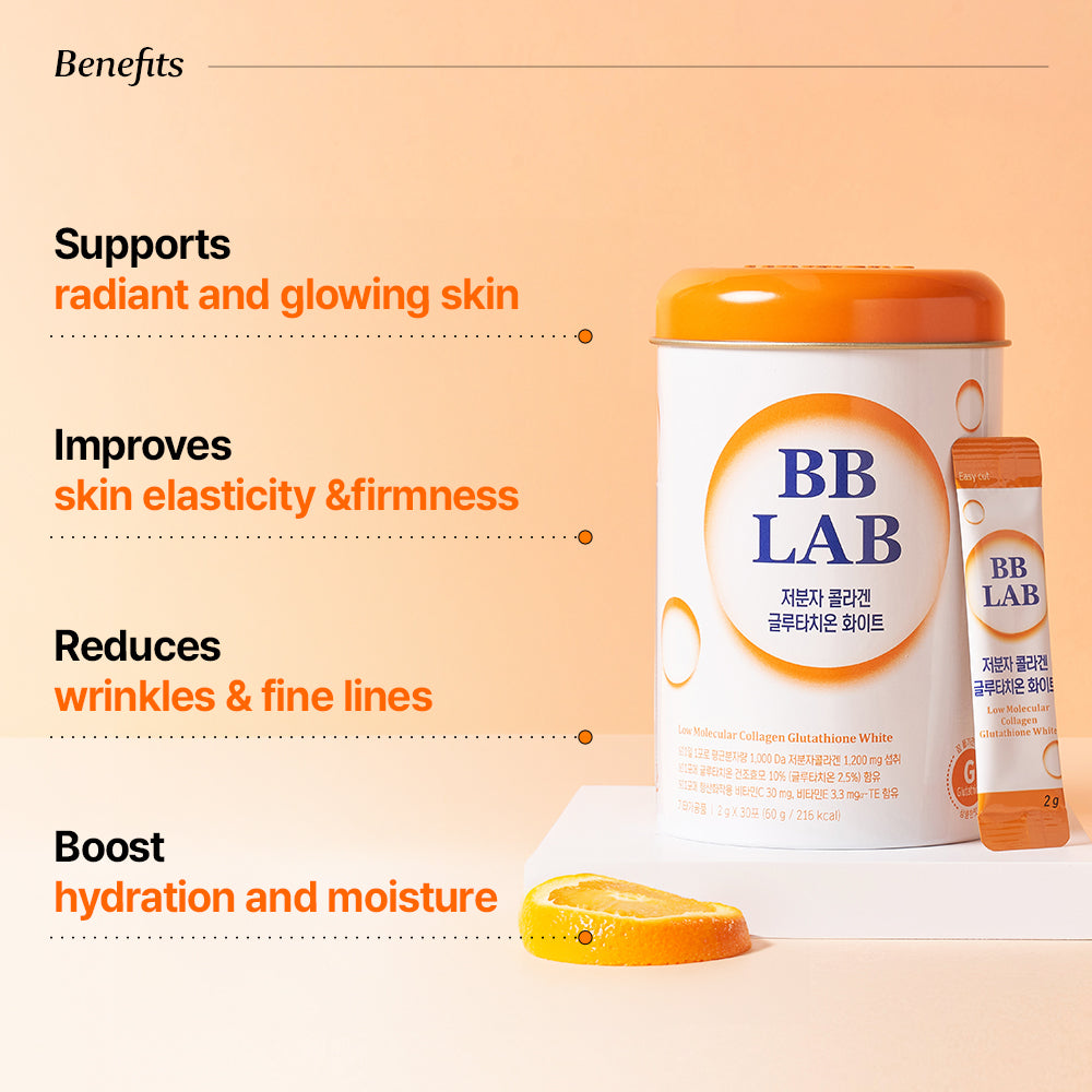 BB LAB Low-Molecular Collagen Glutathione White 2g*30Sticks