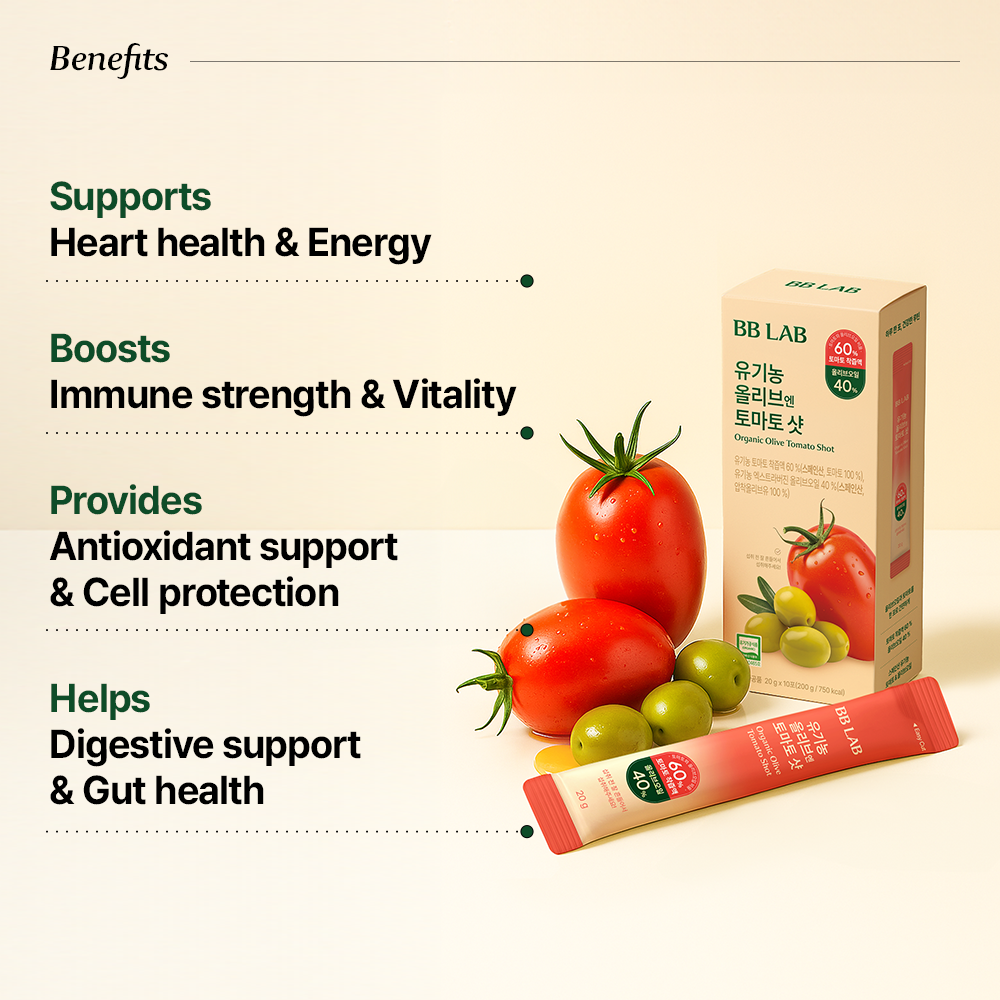 Extra Virgin Olive Oil 40% + Tomato 60% Dual Shot (20g*10sticks)