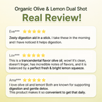 [Bundle / 65:35] Organic Olive & Lemon Dual Shot, Cold-Pressed Extra Virgin Olive Oil & NFC Lemon Juice