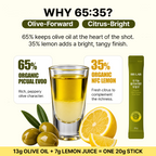 (The Rose Edition) Extra Virgin Olive Oil 65% + Lemon 35% Dual Shot (20g*30sticks) - Limited Stocks