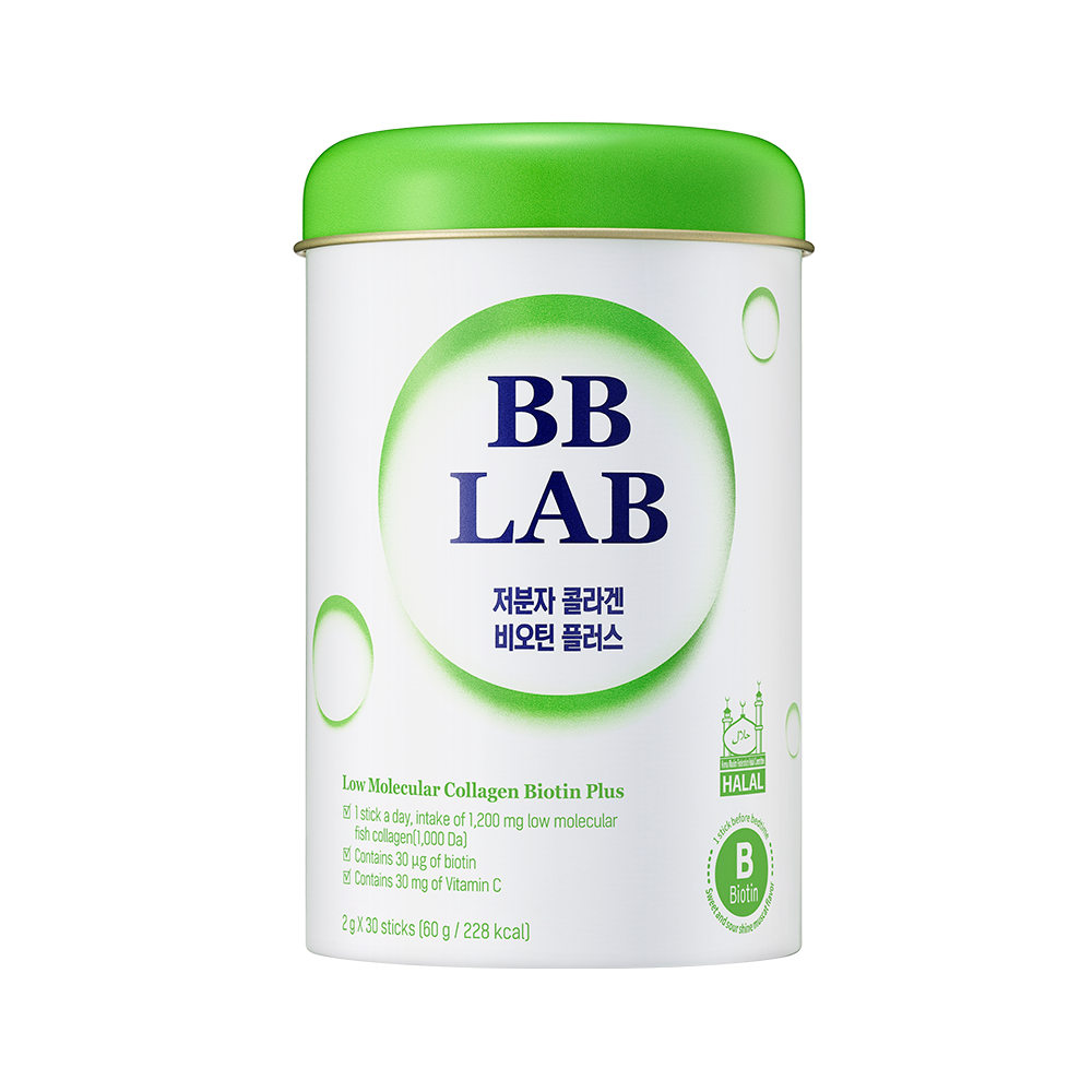 BB LAB Low-Molecular Collagen Biotin Plus (Halal) 2g*30Sticks